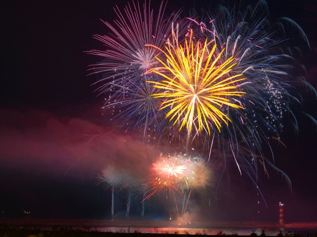 Fireworks Feux d'artifice
