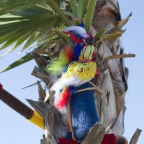 Yarn bombing - Port-la-Nouvelle - Association De fils en aiguilles Yarn bombing - Port-la-Nouvelle - Association De fils en aiguilles / Photo par Laurent et Fanny Castera