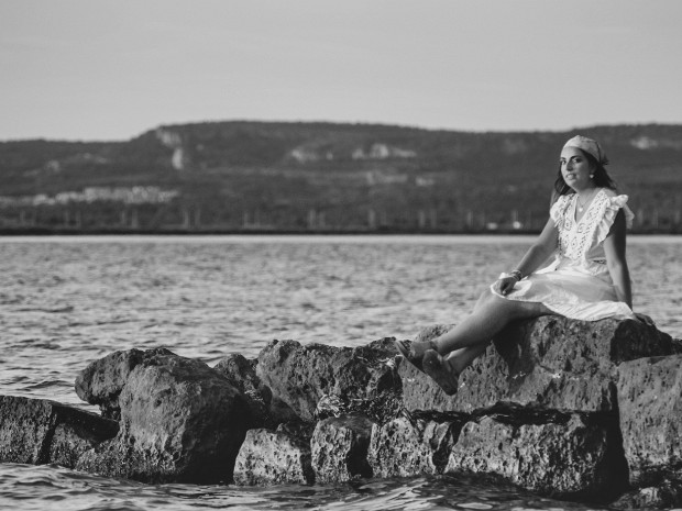 Laura Shooting en exterieur sunset etang 32
